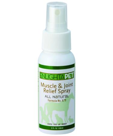 JADIENCE Dog Cat Horse Sore Muscle Pain Relief Spray: 2oz | Hip & Joint Care Healing Medicine | Natural Treatment to Soothe & Support | Herbal Relaxer for Old & Young Animals | EnlightAPet