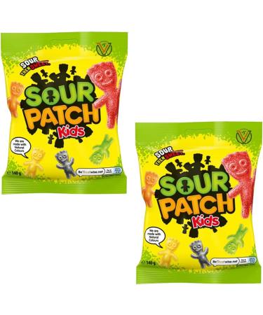 Sour Original Watermelon Flavour Sweets Bag 140g | Pick Any Your Favourite Flavour & Number of Bags - Buy Online on GoSupps.com