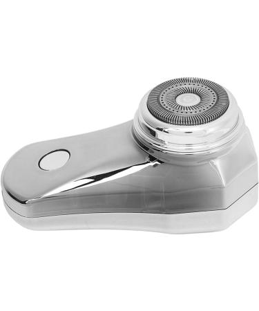 Buy Starlight Silver Electric Beard Trimmer | Mini Digital Display Type C Port Clipper for Men - Perfect for Travel & Home Use - Buy Online on GoSupps.com