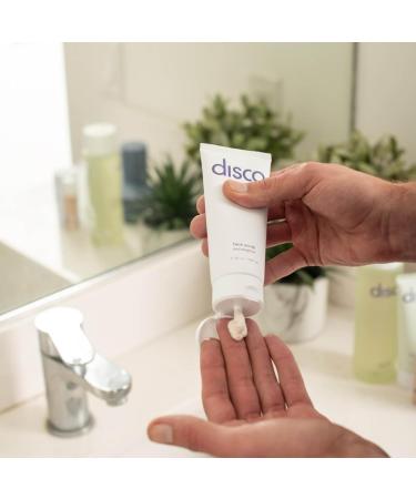 Disco Face Scrub for Men - Exfoliating & Cleansing All Natural Paraben Free Eucalyptus Scent | Remove Dead Skin & Build Up | 2 oz - Buy Online on GoSupps.com