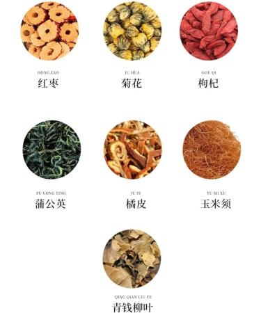  HQZMCTE Corn mulberry leaves cassia buckwheat etc. combined herbal tea 120 g (20 g x 6) / 4.23 oz - Buy Online on GoSupps.com