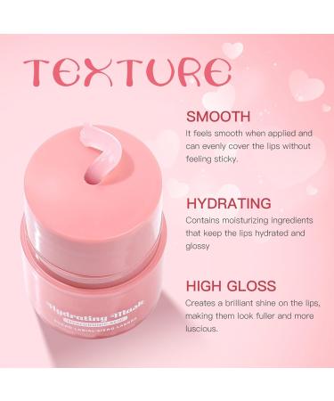2 Pcs Lip Sleeping Mask Overnight with Hyaluronic Acid Lip Moisturizer For Very Dry Lips Lightweight and Ultra-Hydrating for All Day Moisture Overnight Lips Treatment - lip Sleeping Mask Repair - Buy Online on GoSupps.com