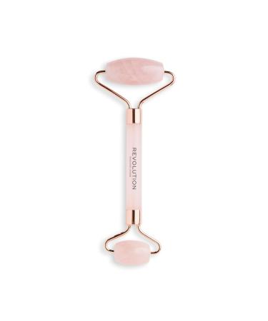 Revolution Skincare London Rose Quartz Face Roller Massager for Face Neck & Body 57g