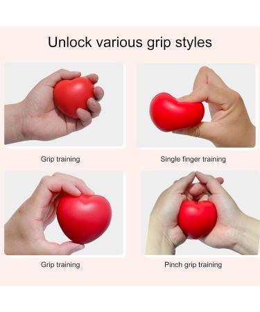 Hand Exercise Ball Hand Strengthener Ball Stress Balls For Adults physio-therapys Squeeze Ball For Hand therapys Hand Exercise Balls For arth-ritis - Buy Online on GoSupps.com