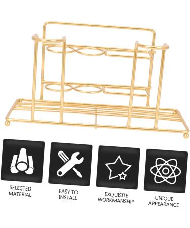 Zerodeko 2-Pack Rustproof Toothbrush Holder & Cup - Elegant Bathroom Organizer for Toothbrushes Razors & Makeup Brushes - Light Luxury Steel Design (24x14cm) - Buy Online on GoSupps.com