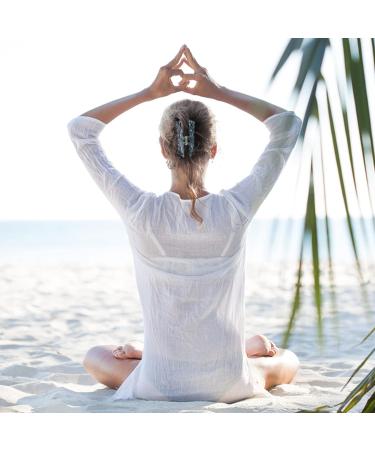 Clear Hair Claw Clips 3.5 Inch - Strong Hold Jaw Clip for Thick Thin Hair - 4 Pack - Buy Online on GoSupps.com