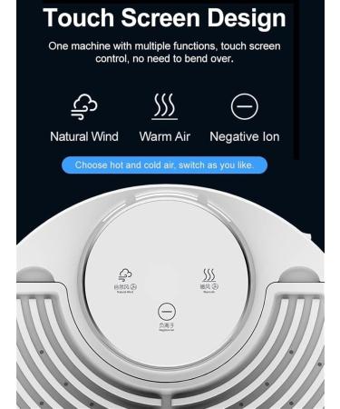 WEVRMQDY LXINDM Body Dryer Negative Ion Full Body Dryer with 2 Gears Adjustment Quick Air Drying Heating and Cooling Gravity Sensing Can Be Used at Home and Bathroom - Buy Online on GoSupps.com