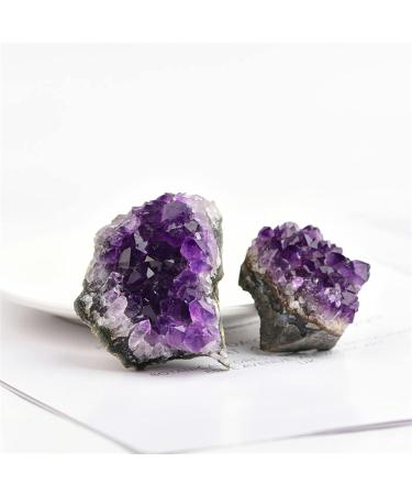1PC Natural Uruguay Amethyst Cluster Beautiful Crafts Crystal Stone Home Decoration (Color : Amethyst Cluster Size : 60-70g (1pcs)) 60-70g (1pcs) Amethyst Cluster - Buy Online on GoSupps.com