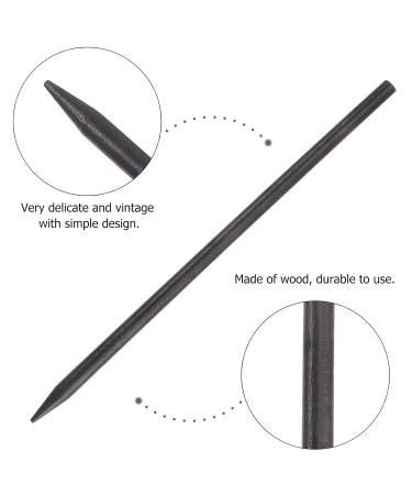 Minkissy Sandalwood Hair Clips - 12 Handmade Chinese Wooden Chopsticks & Japanese Hairpins - Buy Online on GoSupps.com