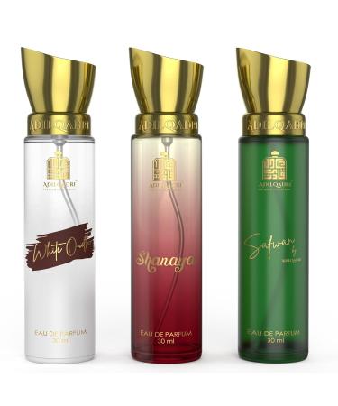 Adil-qadri Captivating Trio Luxury Perfume | Gift Set For Unisex (3 x 30 ML) | Fruity & Strong Notes | Long Lasting Scents Of Arabic - Buy Online on GoSupps.com