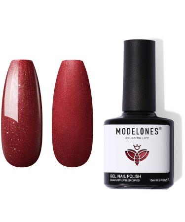 Modelones Gel Nail Polish Set Pure Purple 007