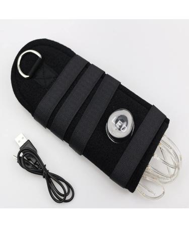 SSZYace LED Flashing Light Bar Equestrian Horse Riding Tail Trappings | USB Charge Decorations - Blue - Buy Online on GoSupps.com