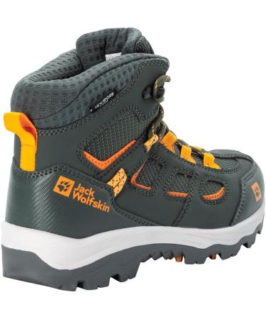 Jack Wolfskin Unisex Kids 4042181 Hiking Boots - Size 28 EU - Slate Green | International Shipping Available - Buy Online on GoSupps.com