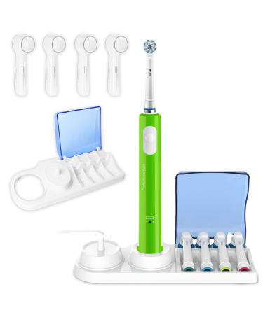 Electric Toothbrush Holder for Oral B with Cover - Electric Toothbrush Holder Base - Toothbrush Head Holder