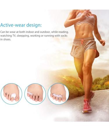 Hammer Toe Support: Straightener Spacers for Crooked Toes - Toe Separators for Hallux Valgus & Overlap - Foot Toe Protector - Buy Online on GoSupps.com