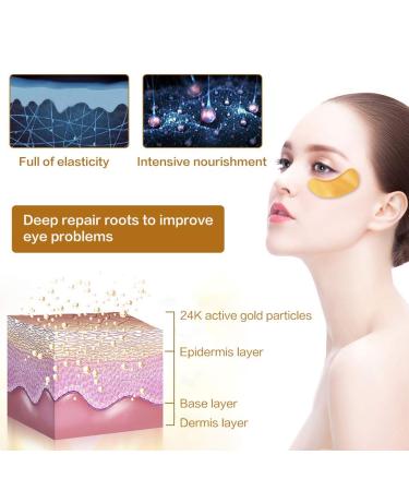 Sonew Collagen Eye Masks - 10 Pairs | Reduce Dark Circles Puffiness & Wrinkles | Moisturizing & Brightening Formula - Buy Online on GoSupps.com