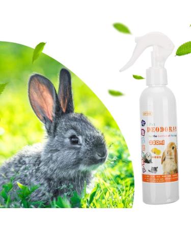 Atyhao Pet Odor Eliminator - 220ml for Small Animals | Rabbit Cage Odor Remover - Lemon Scent for Urine Vomit & Drool - Buy Online on GoSupps.com