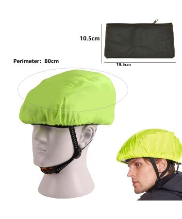 Waterproof Bicycle Helmet Rain Protection | Reflective Rain Hood for Men Women & Children - Buy Online on GoSupps.com