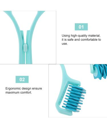 Inoomp Myofascial Relief Massage Balls - 2 Pack for Forearm Hand and Elbow Trigger Point Therapy - Sky Blue 20x15x6cm - Buy Online on GoSupps.com