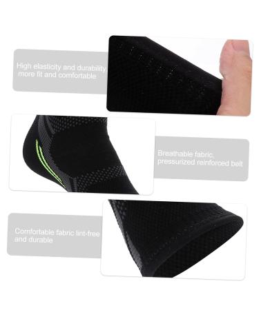 Toddmomy Ankle Protection Sleeve | Best Ankle Support & Stabilizer for Injury Relief | Lightweight Nylon Ankle Brace for Sprains | Fitness Gear in Black - Buy Online on GoSupps.com