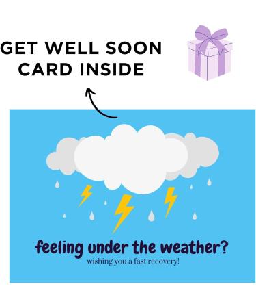 Recuperol Get Well Soon Gift Box - Hydration & Recovery Electrolyte Drink Mix 8 Pack Wellness Gift for Men & Women Present with Card Inside - Mixed Berry Flavour - Buy Online on GoSupps.com
