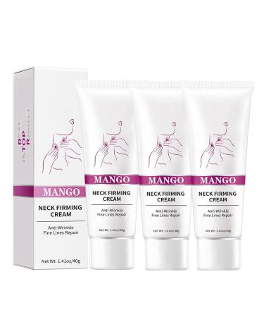 Mango Firming Neck Cream, Anti Wrinkle Neck Cream, Firming and Rejuvenating Neck Cream, Best Anti Wrinkle Neck Cream for Deep Wrinkles, Neck Cream