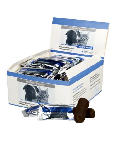 Alfavet FeliGum Trojan medication stash that can be molded into a snack supplementary feed for dogs and cats 30 x 10g - Buy Online on GoSupps.com