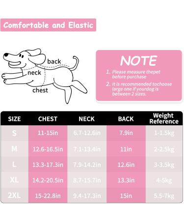 Lynine Pink Knitted Dog Sweater Warm & Soft Striped Winter Sweater for Small Dogs & Cats (L) - Buy Online on GoSupps.com