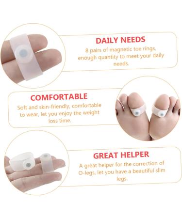 Buy LALAFINA Slimming Silicone Toe Rings - Foot Care Supplies for Perfect Fit | International Shipping Available - Buy Online on GoSupps.com