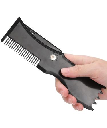 Adjustable Beard Forming Tool with Comb & Styling Template | Compact Razor for Perfect Beard Care - Men's Beard Styling Solution - Buy Online on GoSupps.com
