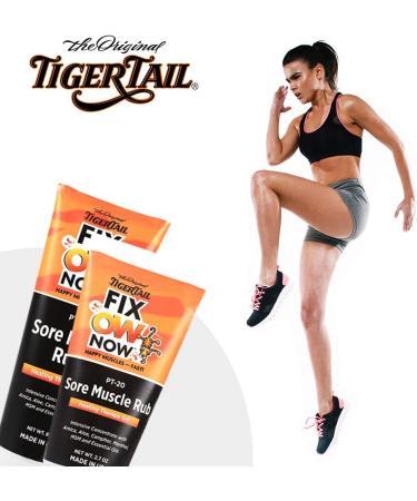Tiger Tail FixOwNow Heating Therapy Gel 2.7 oz - Made in USA | Pain Relief for Sore Muscles (1 Pack) - Buy Online on GoSupps.com