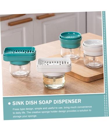 Ciieeo 3pcs Squeeze Bottle Household Sink Soap Dispenser Kitchen Sink Organizer Dish Soap Bottle Soap Container Hand Soap Dispenser Liquid Soap Vessel Sinks Push Type Soap Holder Plastic - Buy Online on GoSupps.com