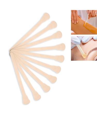 10 Pieces Wooden Wax Sticks for Hair Removal | Face & Body Applicator Tool | Mini Guitar Form Spatula | International Shipping - Buy Online on GoSupps.com