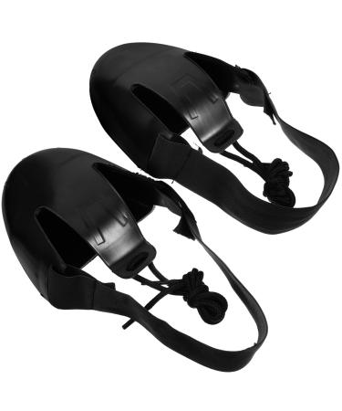 OSALADI Steel Toe Guard Metatarsal Guards Cap with Adjustable Straps 1 Pair Foot Guard Metatarsal Protector Safety Footwear for Men and Women