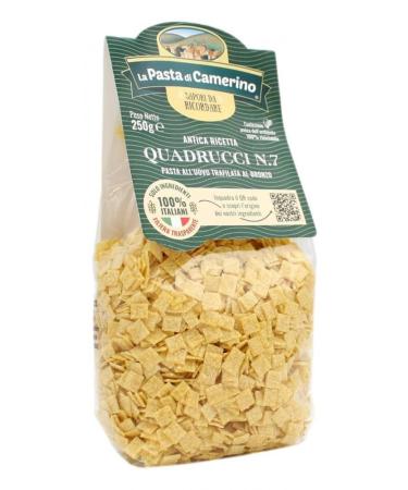 PASTA FROM CAMERINO CAMERINO QUADRUCCI PASTA N 7 METERS AND 250 GR