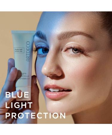 Artdeco Light Luminous Foundation - Lightweight Liquid Foundation with Natural Finish & Blue Light Protection - Neutral Porcelain - 25ml - International Shipping Available - Buy Online on GoSupps.com