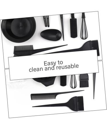 DOITOOL 1 Set Hair Color Kit Hair Dye Kit Hair Coloring Kit Household Hair Dyeing Tools Hairdressing Supply Salon Dyeing Supplies Hair Tinting Tool Plastic Mix Hair Color Brush - Buy Online on GoSupps.com