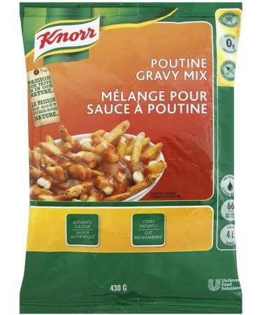 Knorr Poutine Gravy Mix 430g bag 66 servings 4 Litres Imported from Canada  - Buy Online on GoSupps.com