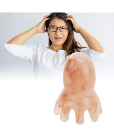 Resin Octopus Shape Massage Comb | Portable Scalp Acupoint Hairbrush for Hair Care - International Shipping Available - Buy Online on GoSupps.com
