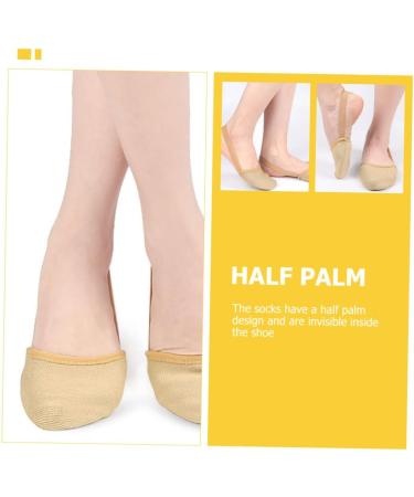 NOLITOY Yoga Toe Protector - 2 Pairs Non-Slip Forefoot Pads & Breathable Cushion Socks for Ultimate Comfort - International Shipping Available - Buy Online on GoSupps.com