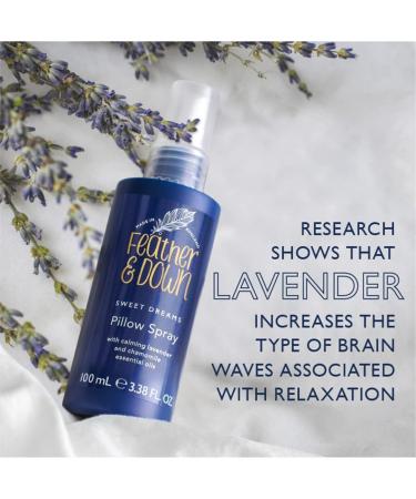 Feather & Down Pillow Spray Duo Set - Sweet Dreams & Breathe Well (50ml each) | Peaceful Sleep | Cruelty Free & Vegan - Buy Online on GoSupps.com