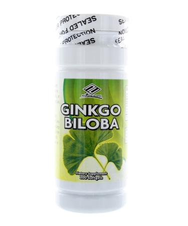 NU-Health Ginkgo Biloba 60 Mg 200 Softgels