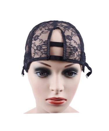 YANTAISIYU 1Pc Wig Cap with Elastic Band and Hair Clips for Wig Making - Black M - Buy Online on GoSupps.com