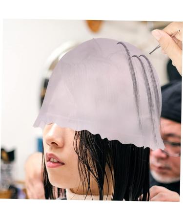 Gogogmee Silicone Highlighter Cap Hair Highlighting Hat Hair Crochet Hook Hair Dye Hats Crochet Hook for Hair Dyeing Color Cap Salon Hair Highlight Hat Crochet Hats Dye Caps - Buy Online on GoSupps.com