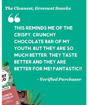 Alter Eco Dark Cocoa Chocolate Bars | Fair Trade, Organic, Non-GMO, Gluten-Free | 12-Pack Dark Quinoa Crunch - Buy Online on GoSupps.com