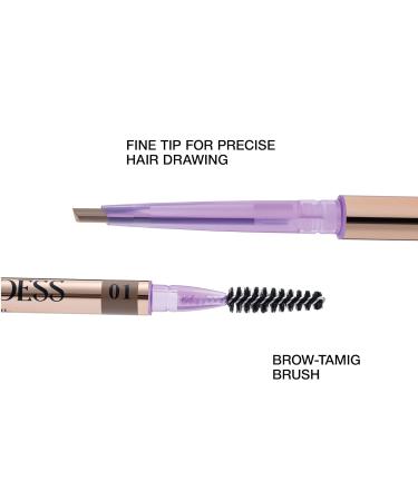Buy Eyebrow Pencil Brow Goddess - Long-Lasting Two-Sided Makeup Definer & Wax Liner - Freya | International Shipping Available - Buy Online on GoSupps.com