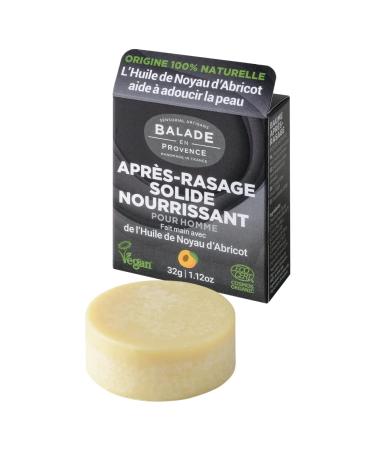 BALADE EN PROVENCE Balade en Provence Handcrafted Moisturizing Aftershave Balm for Men 32g Cosmos Organic Certified Bio & Vegan