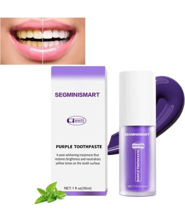 Whitening Toothpaste for Bright White Teeth | Color Correction & Purple Toothpaste - Zahnelila - Buy Online on GoSupps.com