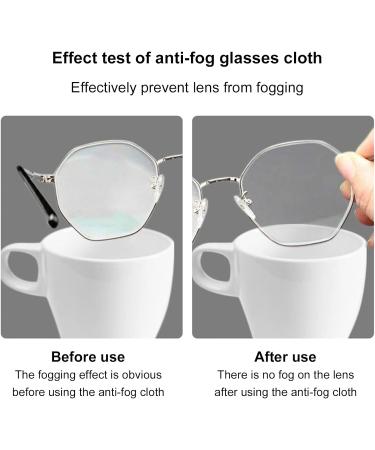 Premium Microfiber Glasses Cleaning Cloth - Anti-Fog Lens Cleaner for Eyewear & Screens | Dehumidifier & Streak-Free Care - Buy Online on GoSupps.com