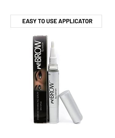Delilah reBROW Eyebrow Growth Serum | Advanced Hypoallergenic Formula for Natural Regrowth | Paraben Gluten & Oil-Free | Safe for All Skin Types | 4mL | Made in USA - Buy Online on GoSupps.com